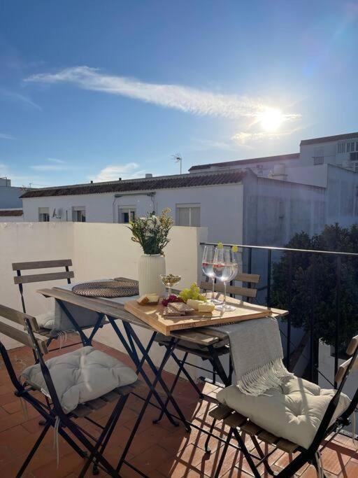 Апартаменты Penthouse In Vejer Вьер де ла Фронтера Экстерьер фото